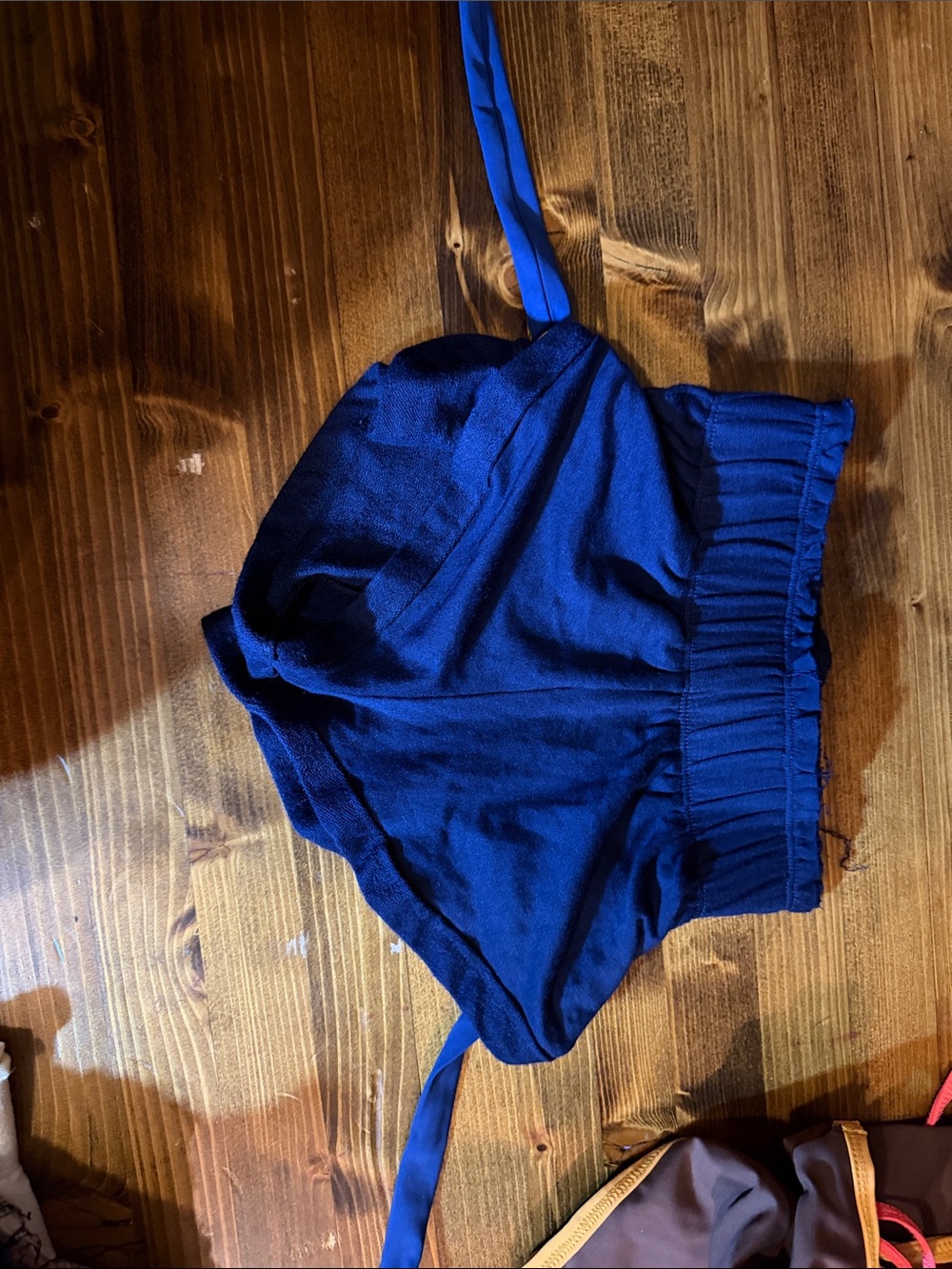 Navy Tiger Friday tie knot short child medium